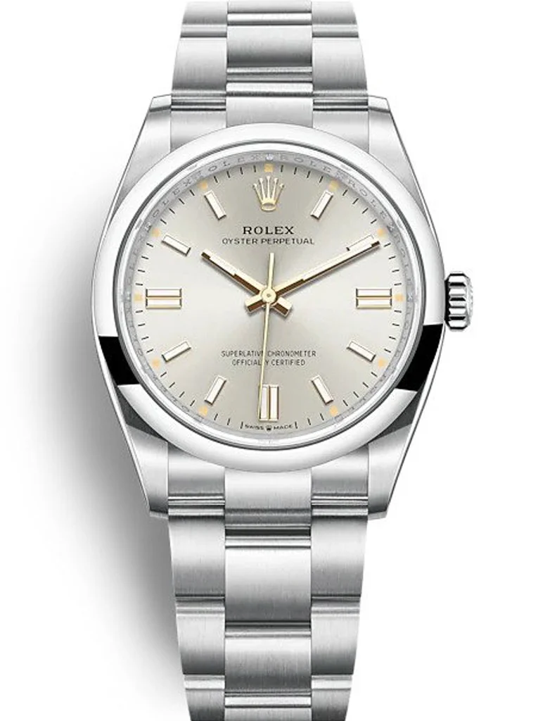Rolex Oyster Perpetual Lady Silver Dial 126000 36 mm