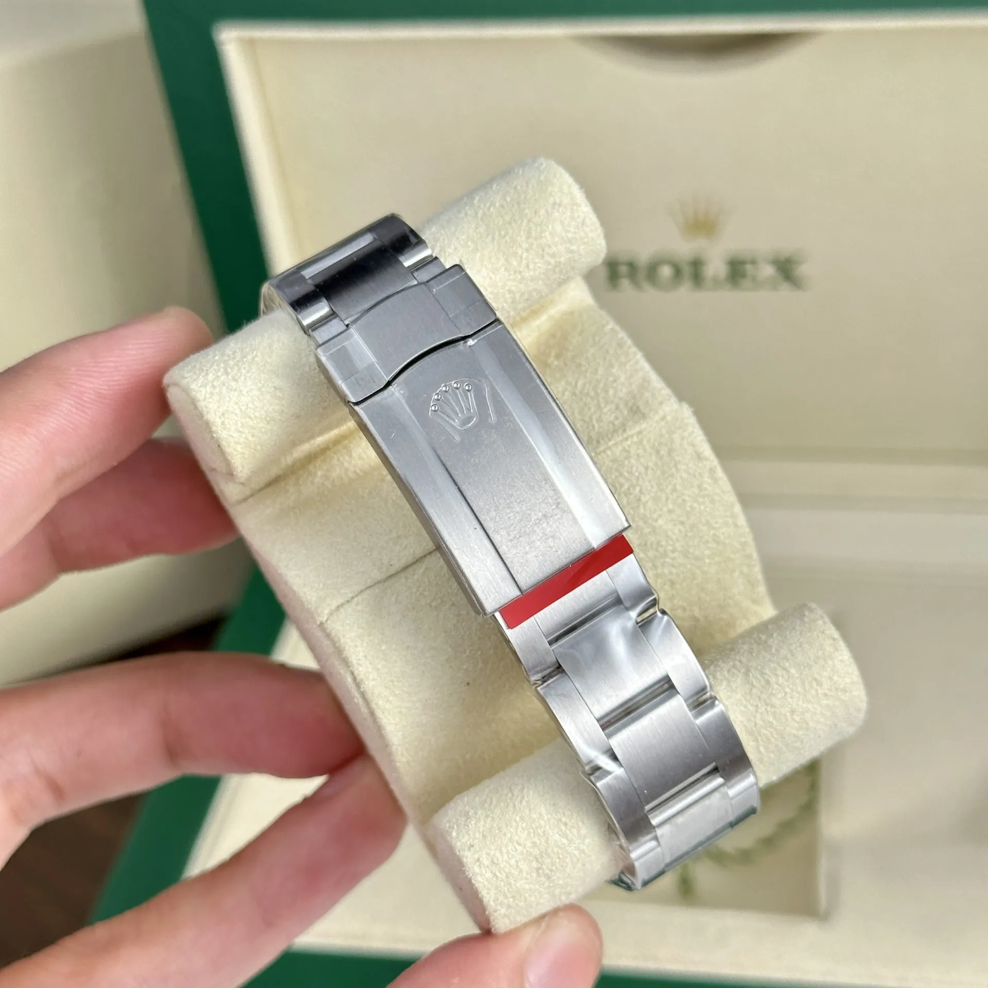 Rolex Oyster Perpetual Green Dial 124300 41 mm