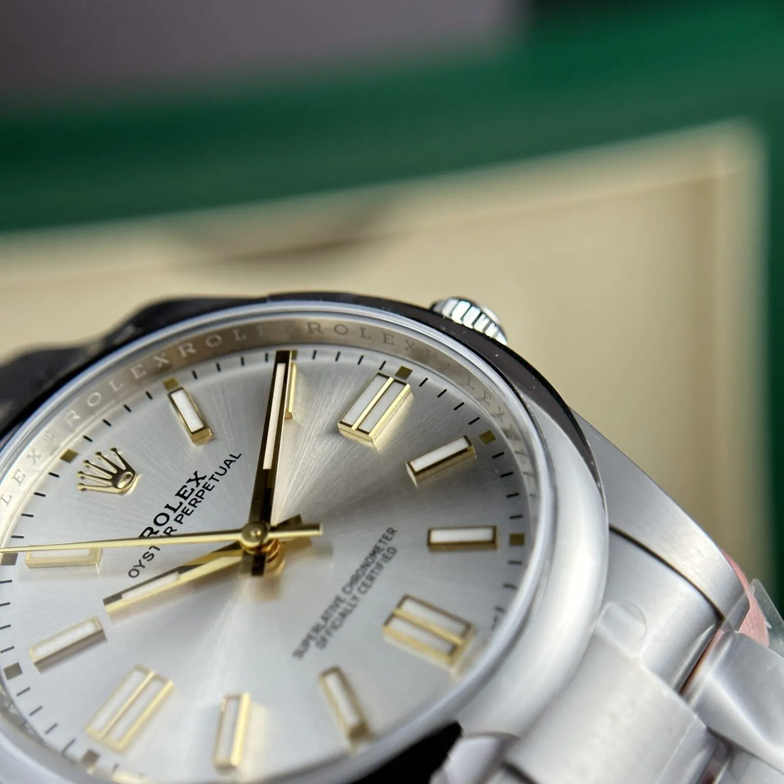 Rolex Oyster Perpetual Silver Dial 124300 41 mm