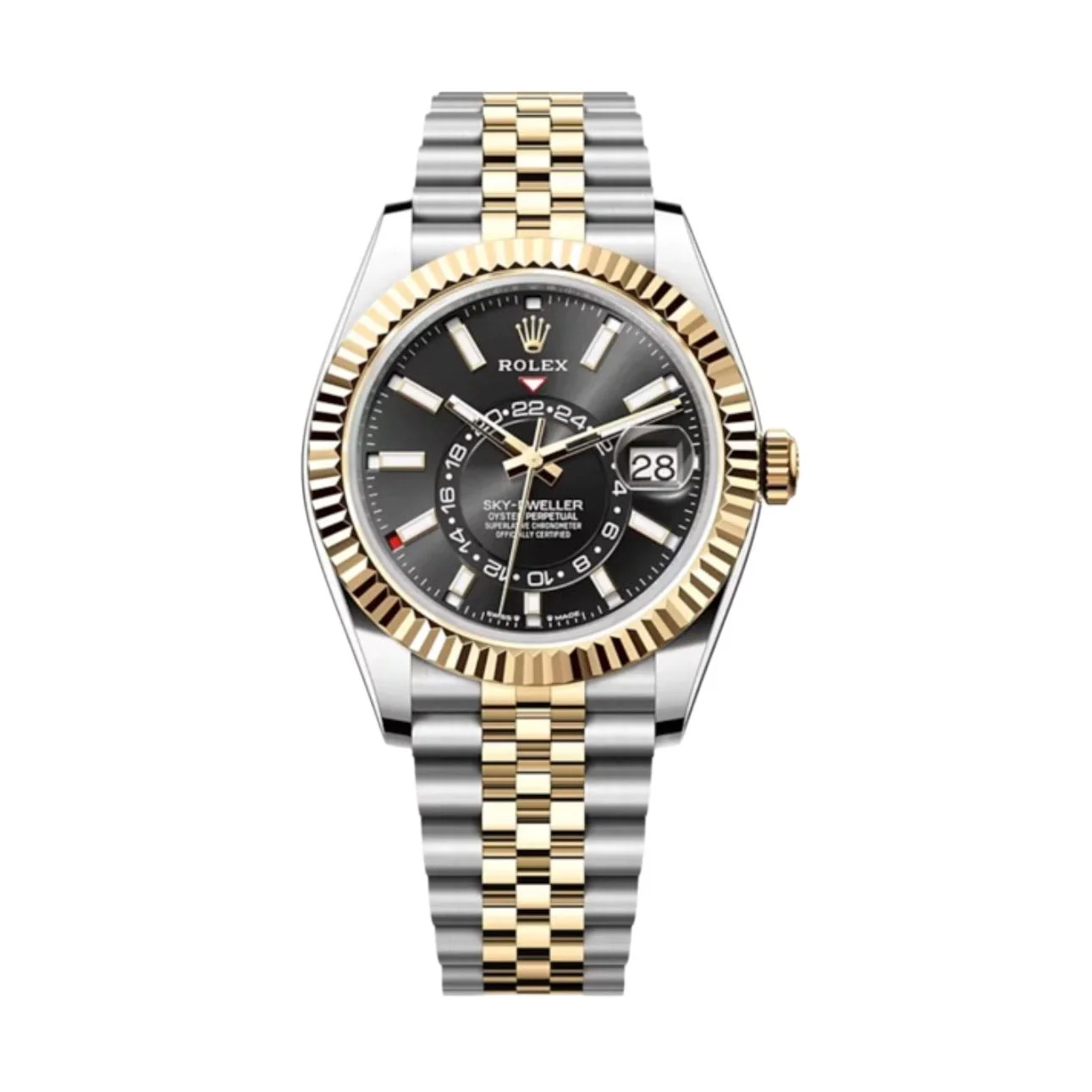 Rolex Sky-Dweller Bright black Dial 336933 Jubilee
