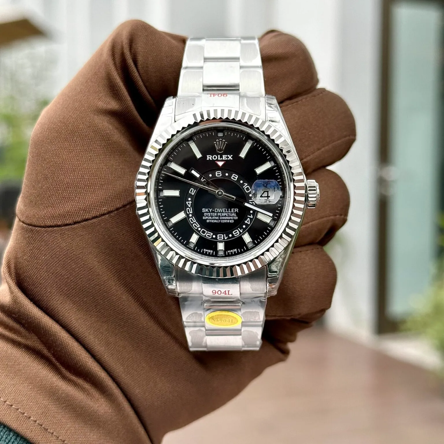 Rolex Sky-Dweller Bright black Dial 336934 Oyster