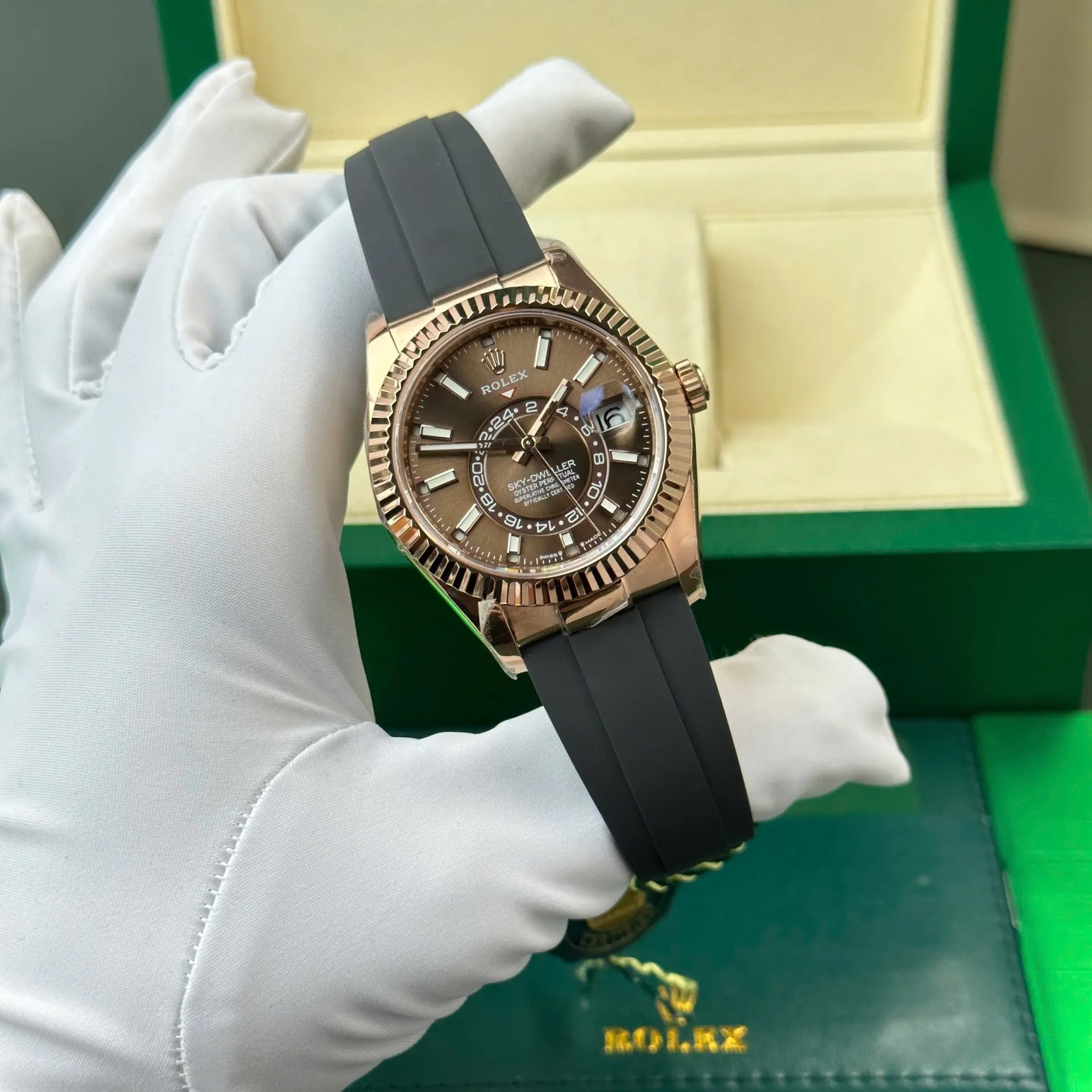 Rolex Sky-Dweller Chocolate Dial 336235