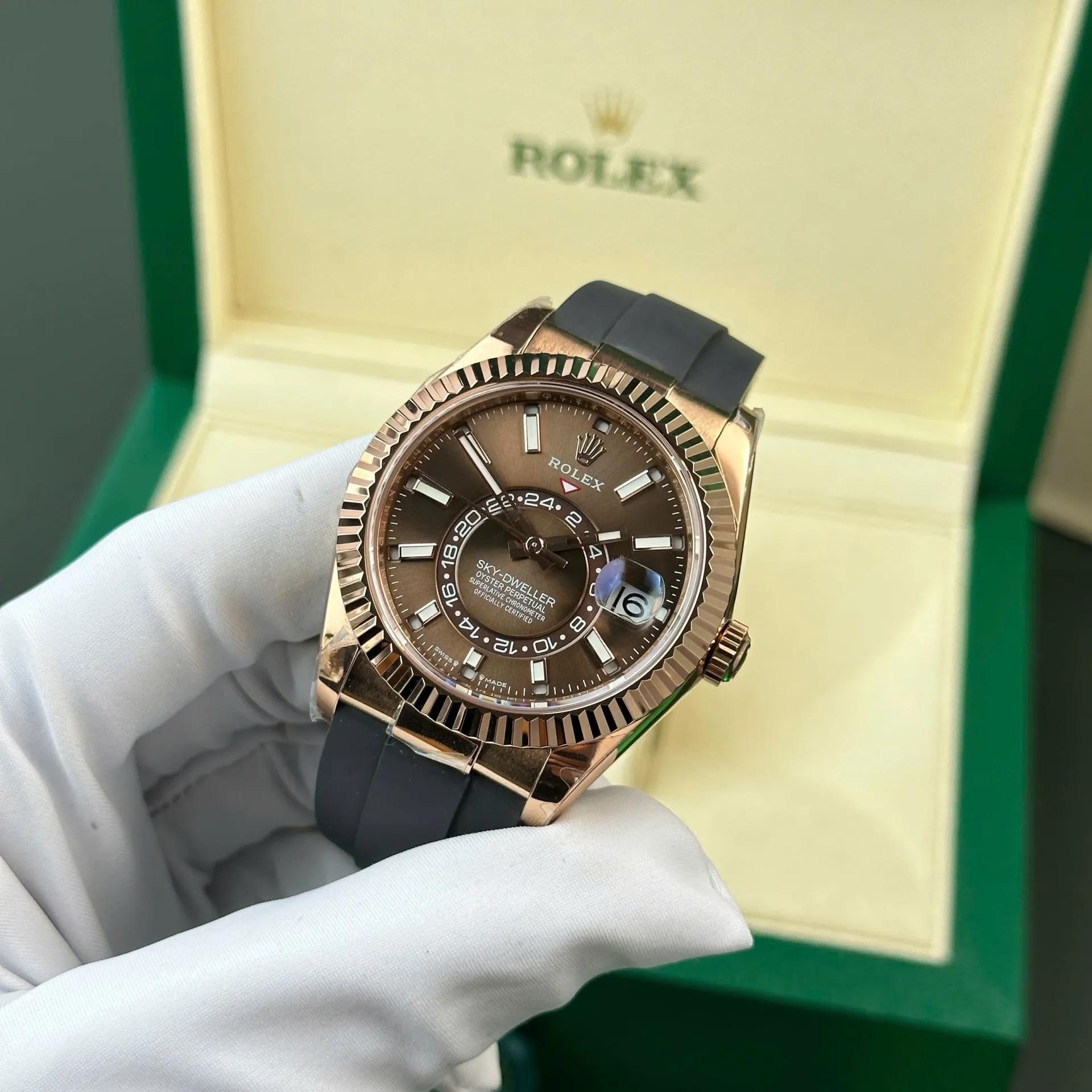 Rolex Sky-Dweller Chocolate Dial 336235