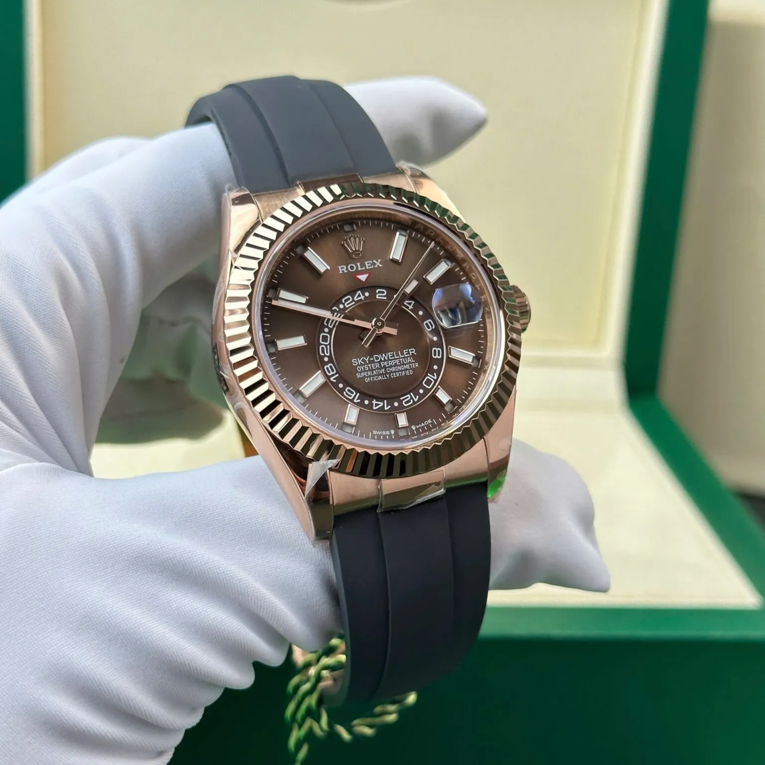 Rolex Sky-Dweller Chocolate Dial 336235