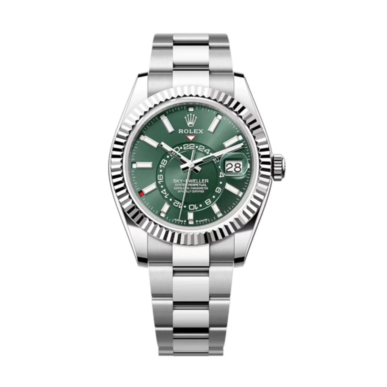 Rolex Sky-Dweller Mint green Dial 336934 Oyster