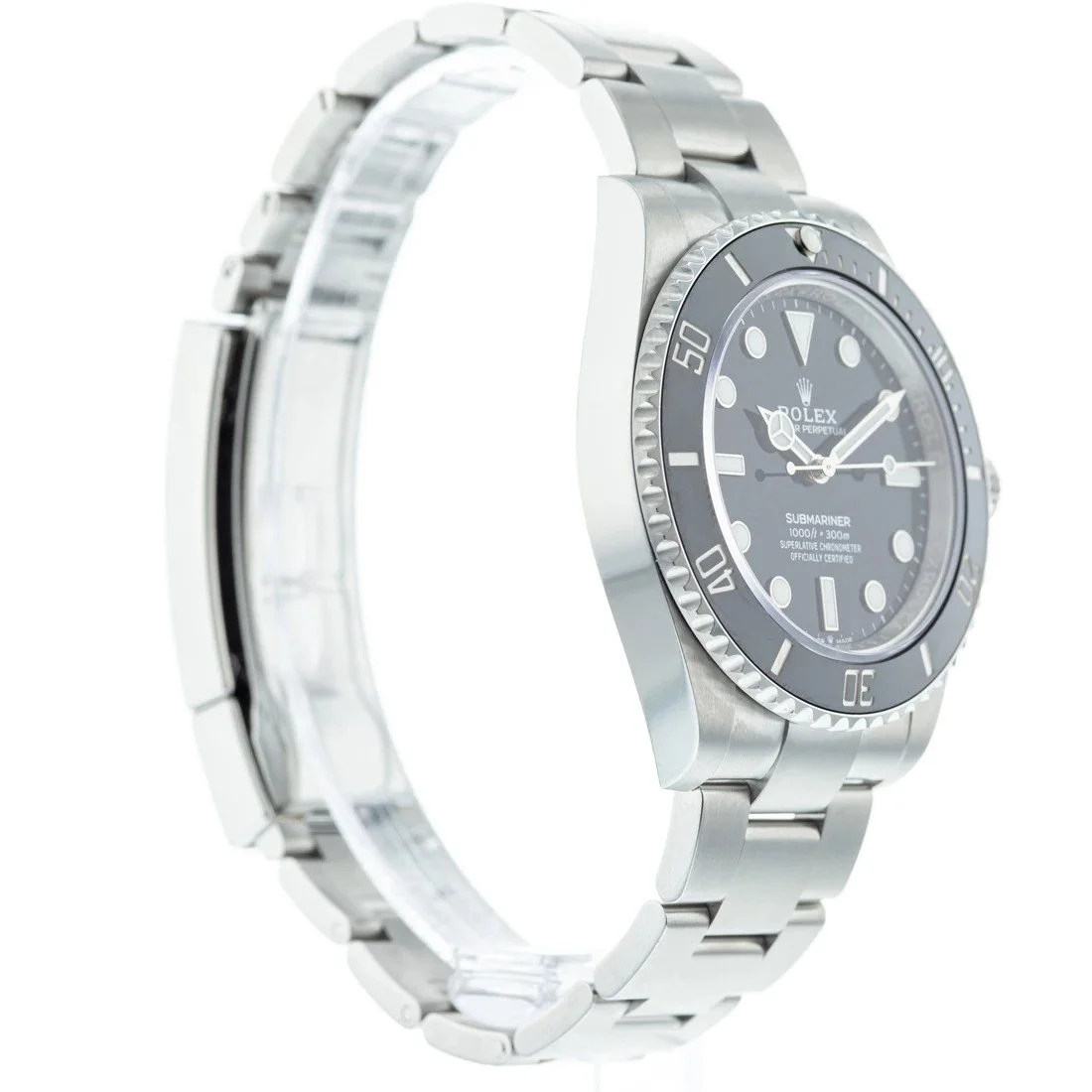 Rolex Submariner Black Dial 124060 No-Date