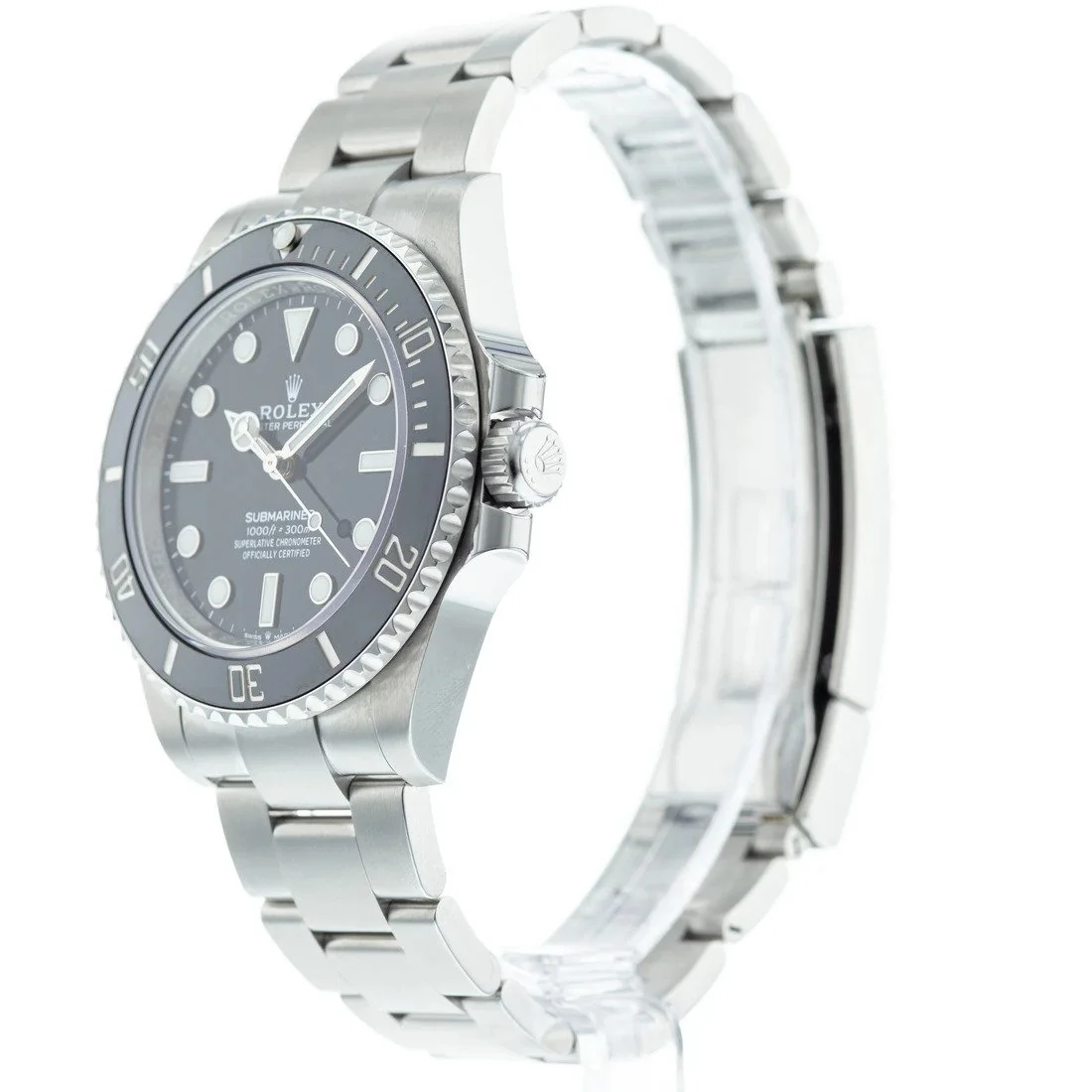 Rolex Submariner Black Dial 124060 No-Date