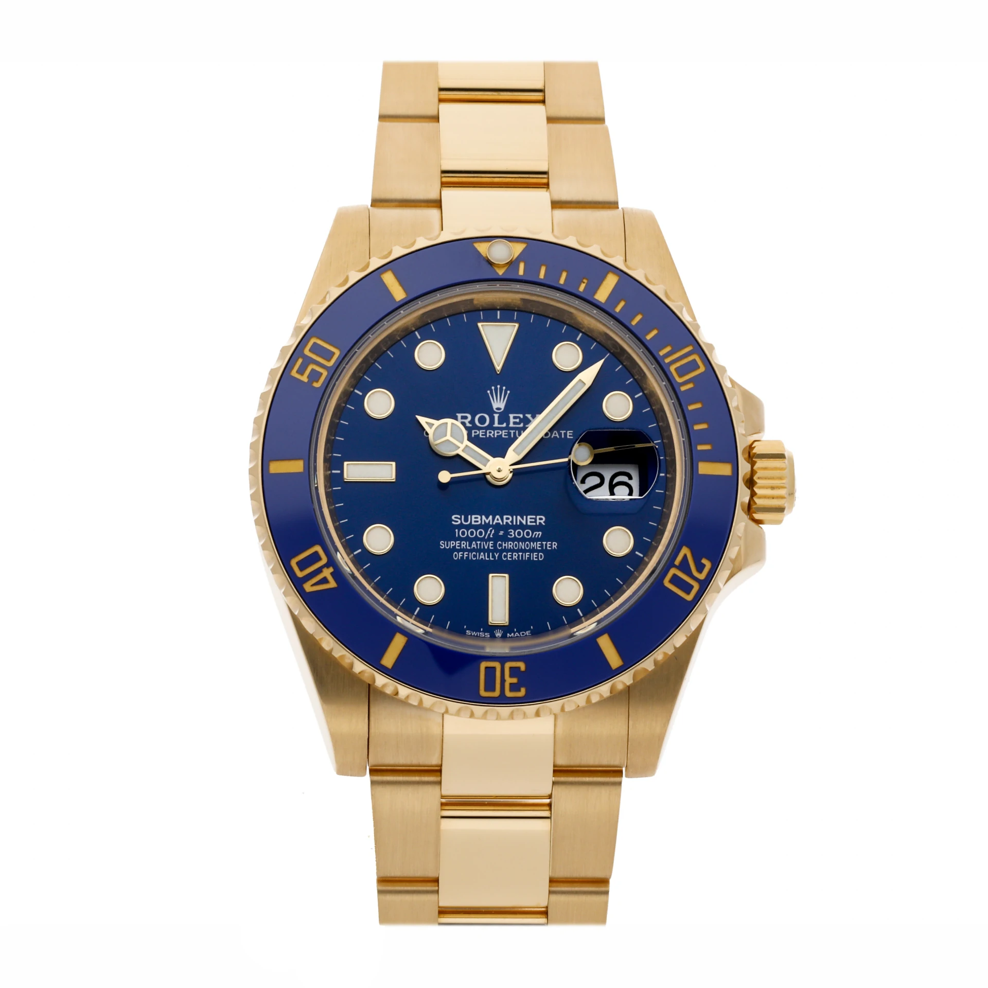 Rolex Submariner Blue Dial 126618LB