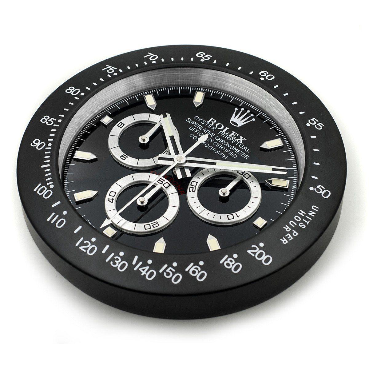 ROLEX WALL CLOCK – DAYTONA Reverse Panda