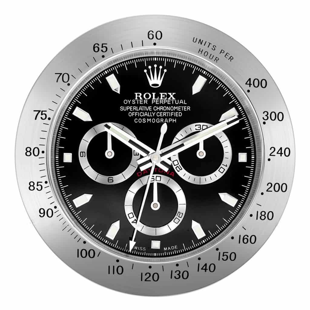ROLEX WALL CLOCK – DAYTONA CHRONOGRAPH BLACK
