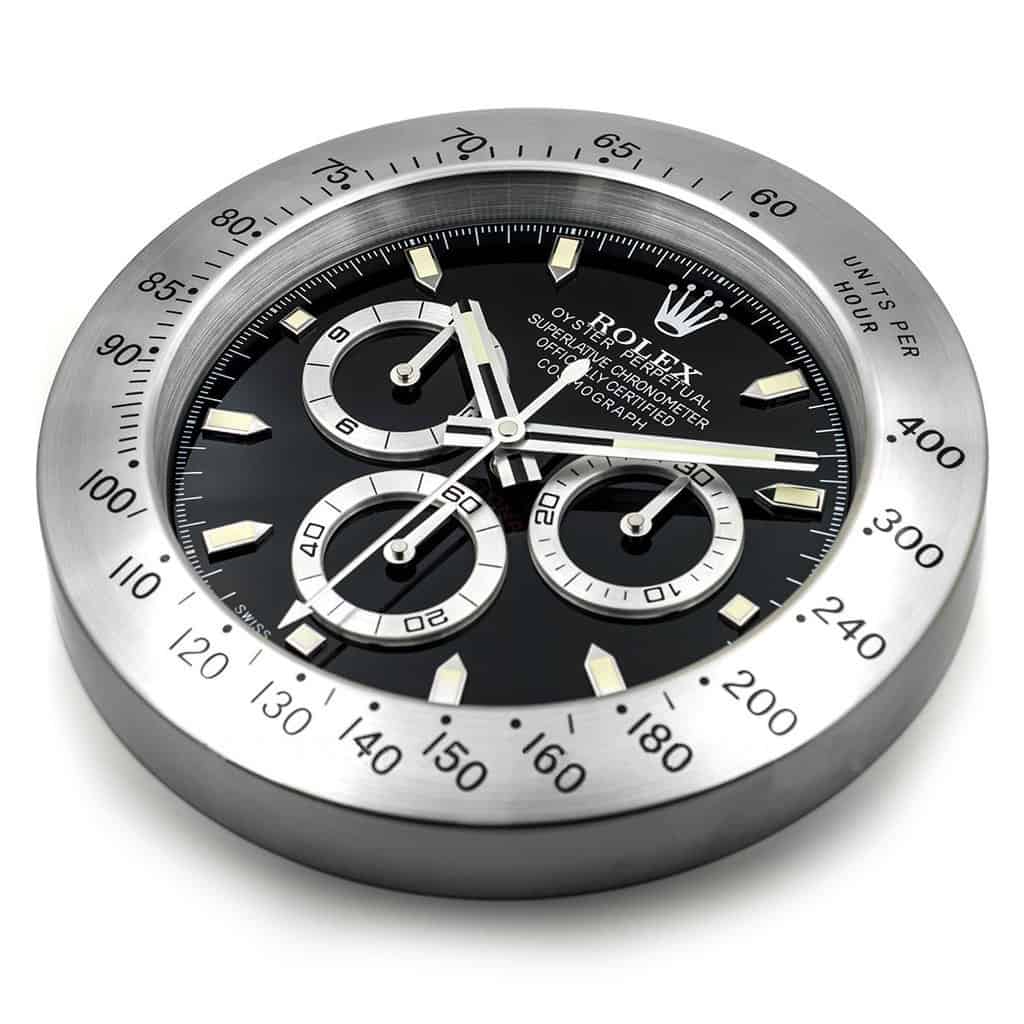 ROLEX WALL CLOCK – DAYTONA CHRONOGRAPH BLACK