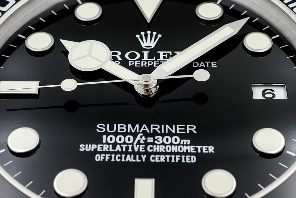 ROLEX WALL CLOCK – SUBMARINER