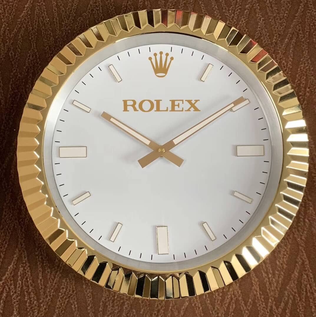 ROLEX WALL CLOCK – WIMBLEDON OYSTER DATEJUST GOLD