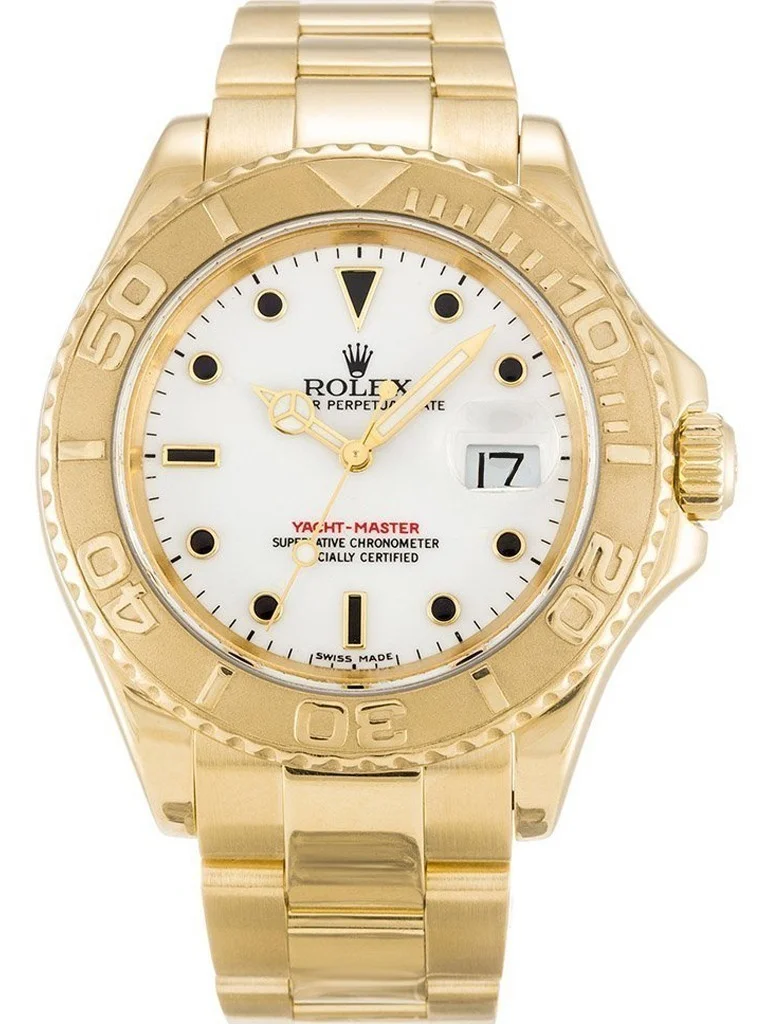 Rolex Yacht-Master White Dial 16628