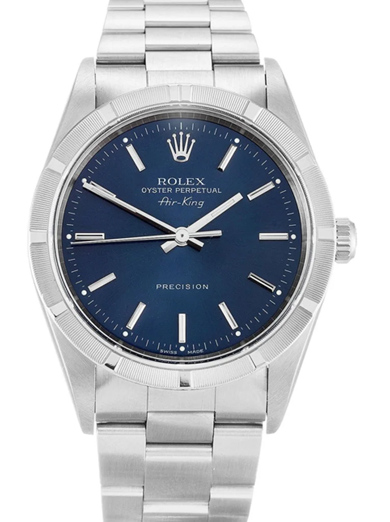 Rolex Air King 34mm Blue Dial